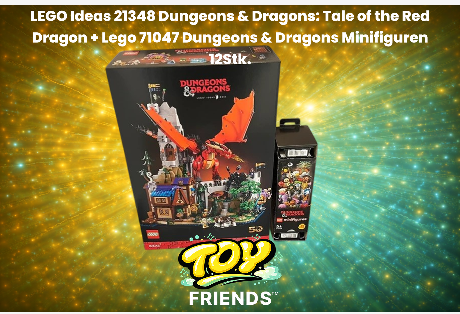 LEGO Dungeons & Dragons 21348 + 71047 Minifiguren
