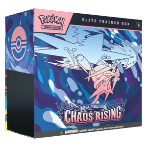 POKÉMON CHAOS-RISING "TCG: Mega Evolution Chaos Rising - Top Trainer Box" Elite Trainer Box EN