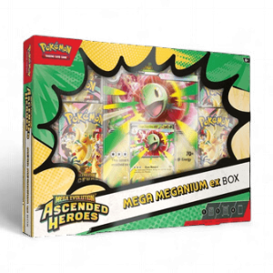 POKÉMON "Ascended Heroes: Mega Meganium ex Box" Sealed Box EN