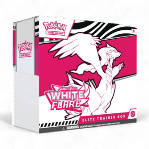 White Flare Elite Trainer Box