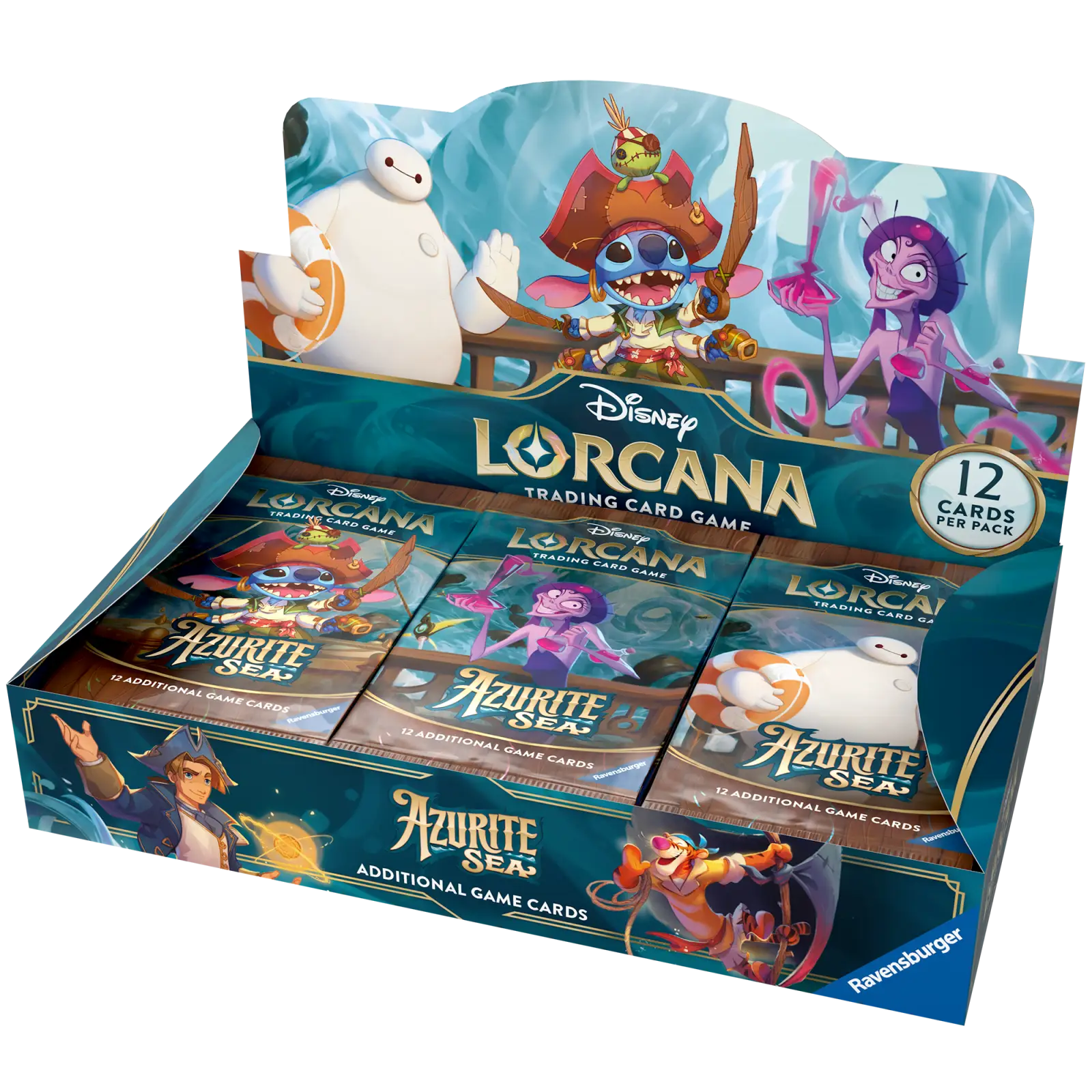 DISNEY LORCANA LOR06 "Azurite Sea" Booster Display EN