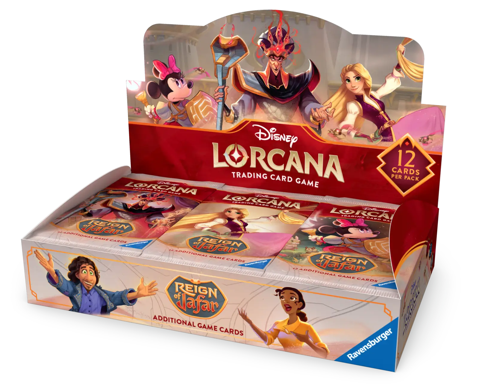 DISNEY LORCANA LOR08 "Reign of Jafar" Booster Display EN