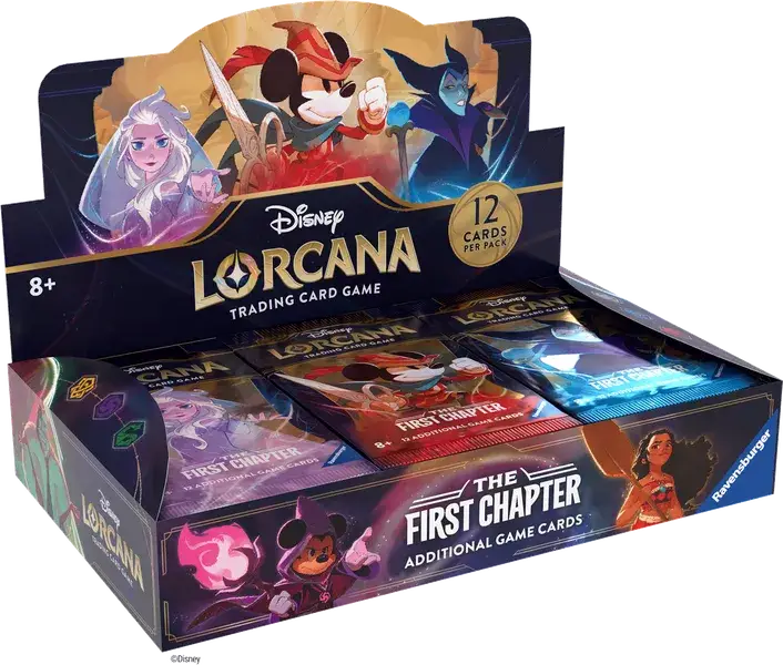 DISNEY LORCANA LOR01 "The First Chapter" Booster Display EN