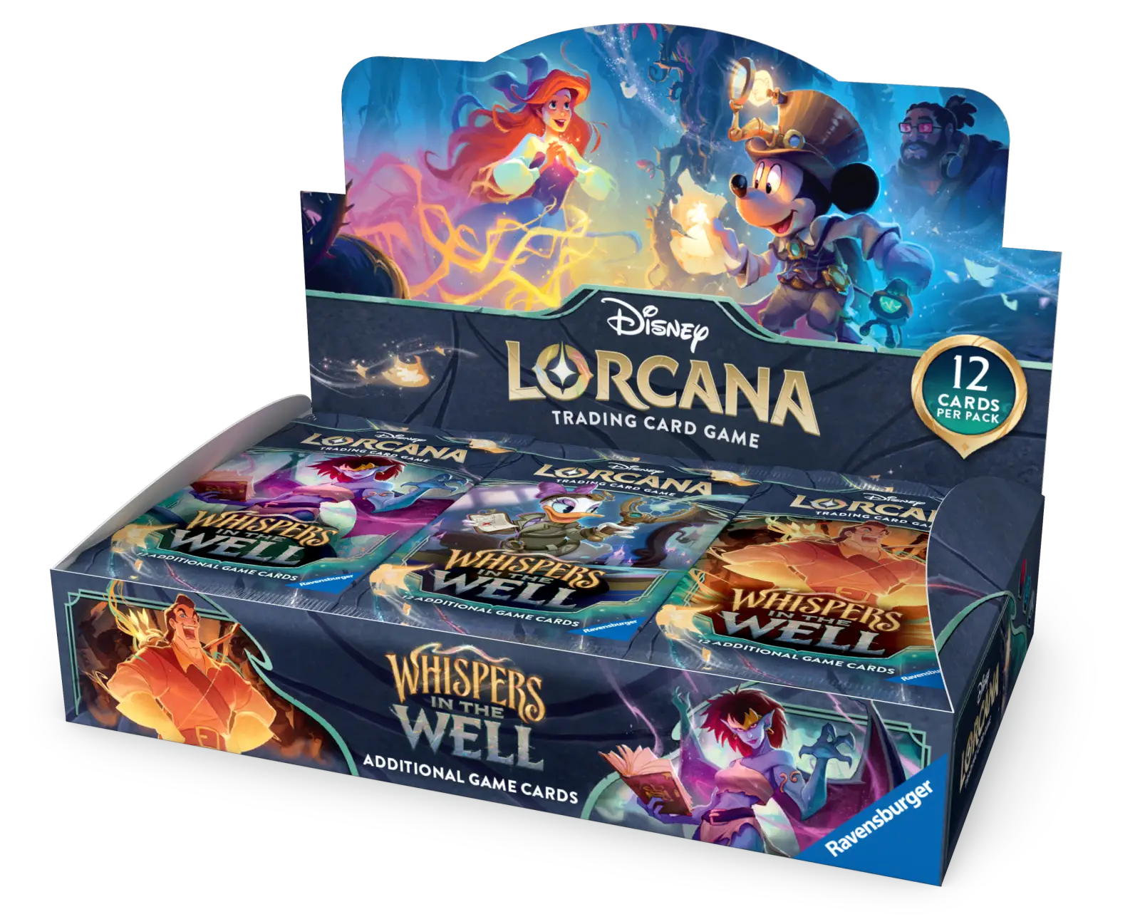 DISNEY LORCANA LOR10 "Whispers in the Well" Booster Display EN